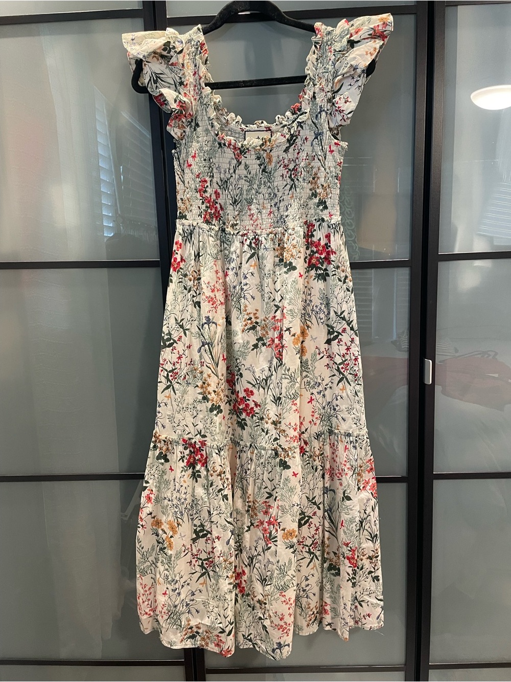 Tuckernuck 100% cotton Floral Midi Dress - like NEW